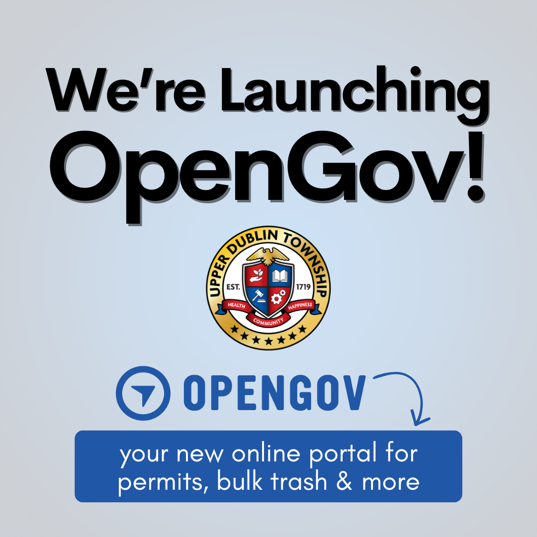 Township Launches New Online Permitting & Licensing System